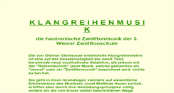 Desktop Screenshot of klangreihenmusik.at