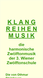 Mobile Screenshot of klangreihenmusik.at